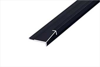 长治航空纤维墙咔铝合金阳角线（哑黑氧化）