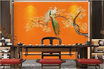 长治森佰汇航空纤维墙咔（春花秋月）