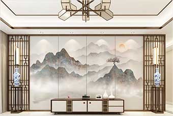 长治森佰汇航空纤维（山水画系列）