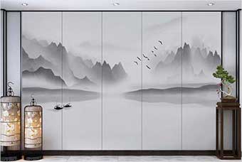 长治森佰汇航空纤维（山水画系列）